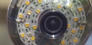 找产品：带摄像头的LED灯