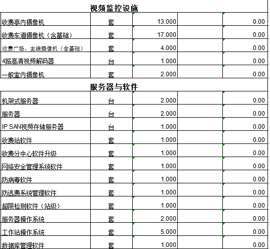 有项目找协助：高速公路收费站项目