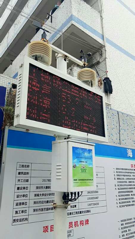 找产品：工地温湿度扬尘监测设备求租