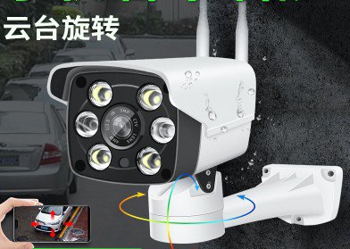 找产品：云台摄像机（如图）