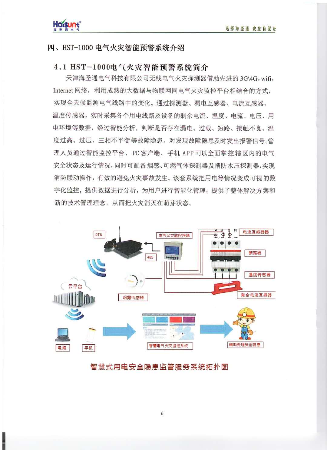 找产品：智慧消防系统（如图）