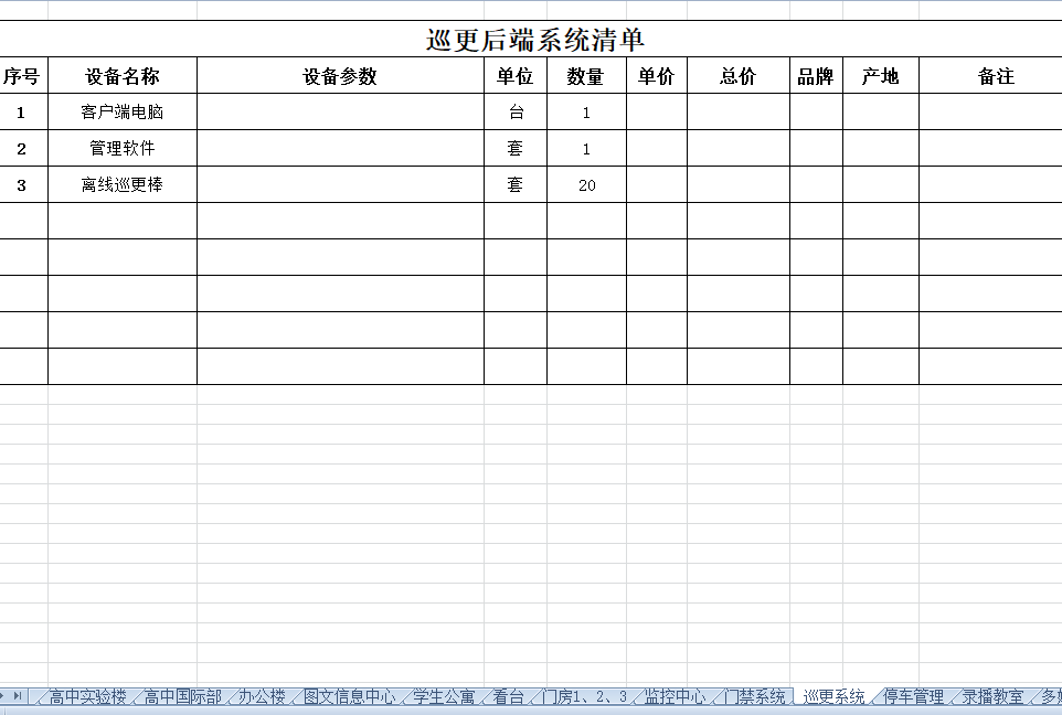 有项目找协助：智慧校园项目分包（如图）