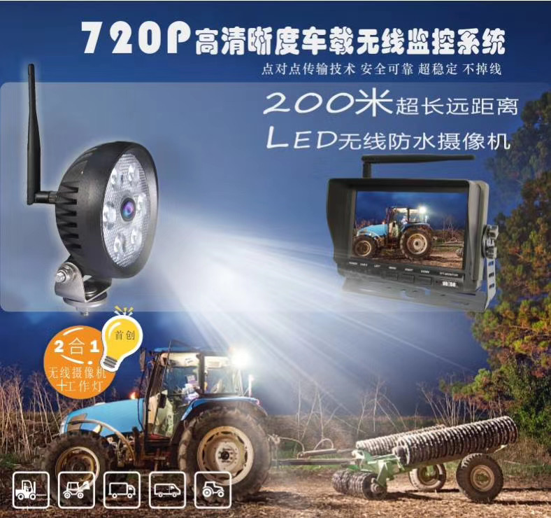 找产品：无线车载监控系统（如图）